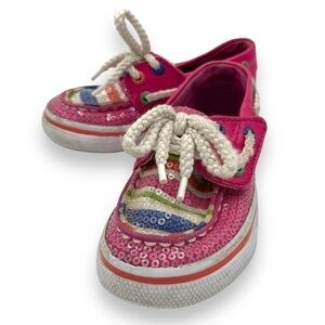 4 for $20 SALE! Sperry Top-Sider Bahama Jr. Infant Toddler Shoes, Pink, Size 6